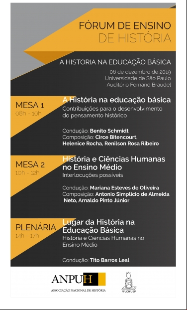 NOTA DO GT DE TEORIA DA HISTÓRIA E HISTÓRIA DA HISTORIOGRAFIA DA ANPUH-BRASIL