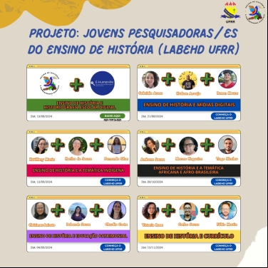 PROJETO JOVENS PESQUISADORAS/ES DO ENSINO DE HISTÓRIA (LABEHD UFRR)