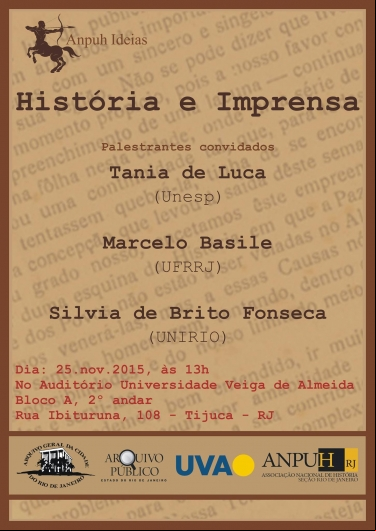 HISTÓRIA E IMPRENSA