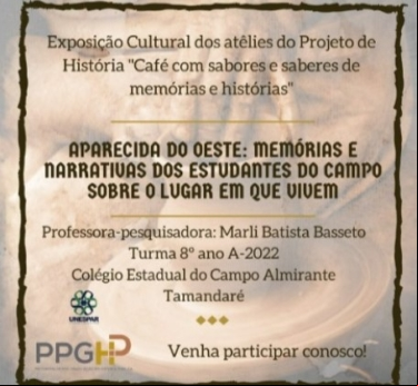APARECIDA DO OESTE: MEMÓRIAS E NARRATIVAS DOS ESTUDANTES DO CAMPO SOBRE O LUGAR EM QUE VIVEM