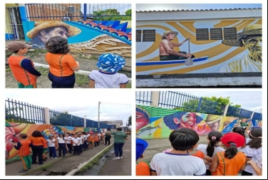 SOMOS TODOS DIFERENTES: ARTE MURALISTA PARINTINENSE NA CELEBRAÇÃO DA CULTURA EM CORES VIVAS