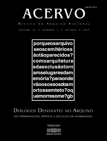 ACERVO - REVISTA DO ARQUIVO NACIONAL
