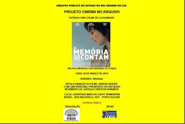 CINEMA NO ARQUIVO: A MEMÓRIA QUE ME CONTAM