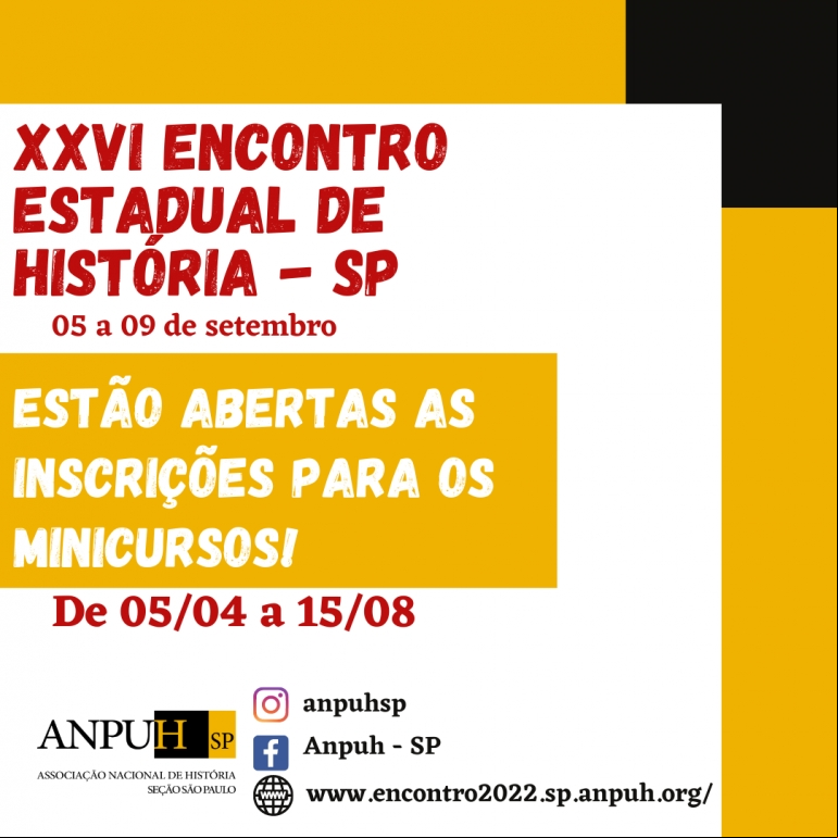 Inscrições em minicursos