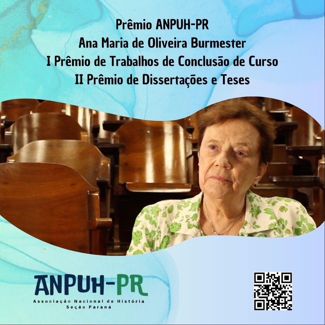 PRÊMIO ANPUH-PR ANA MARIA DE OLIVEIRA BURMESTER